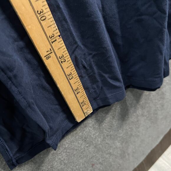 Duddl Duds Flexwear v-Neck Jumpsuit Oxford Navy, Medium Regular Wide Leg - Picture 12 of 15